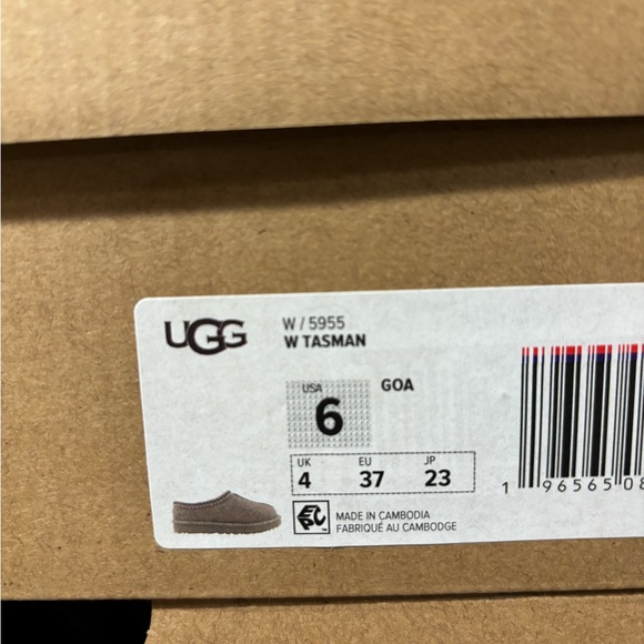 Ugg Tasman Slipper Goat NWT Women Size 6-11 authentic RARE NIB Shoes - Picture 11 of 16